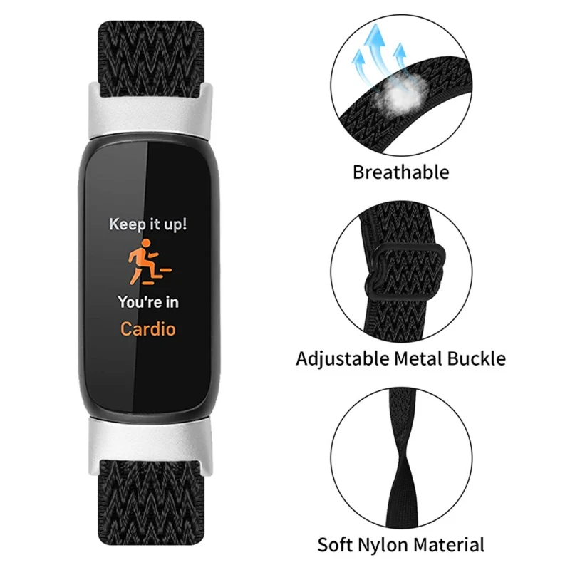 Sehr bequem Fitbit Luxe Textil / Nylon armband