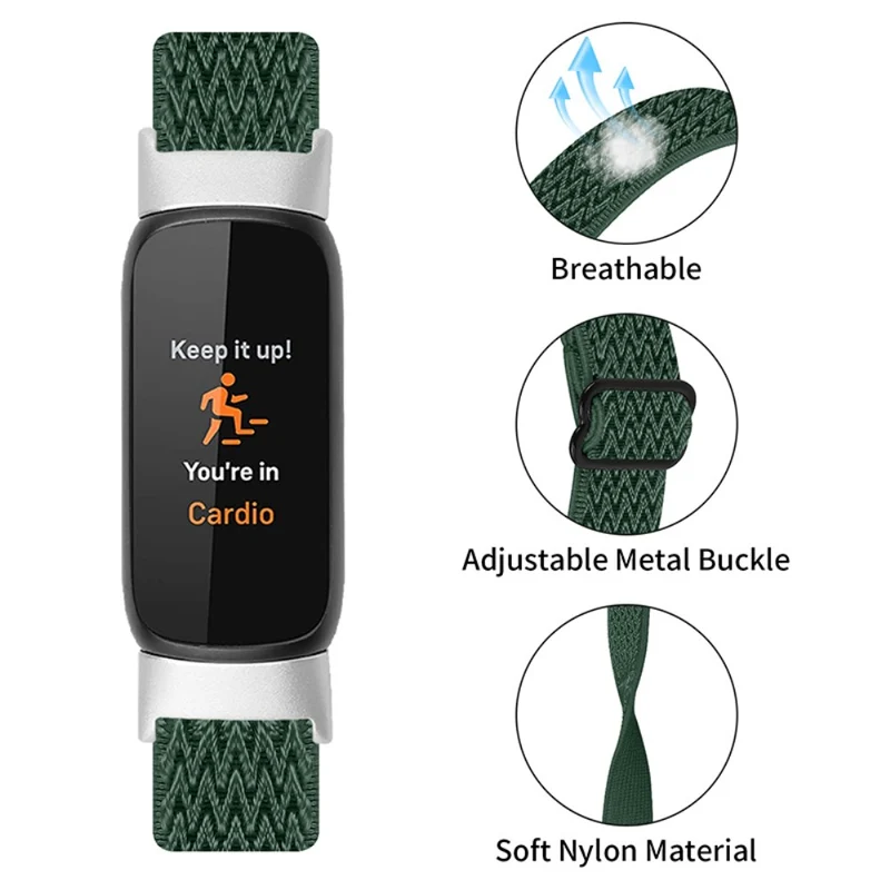 Sehr bequem Fitbit Luxe Textil / Nylon armband