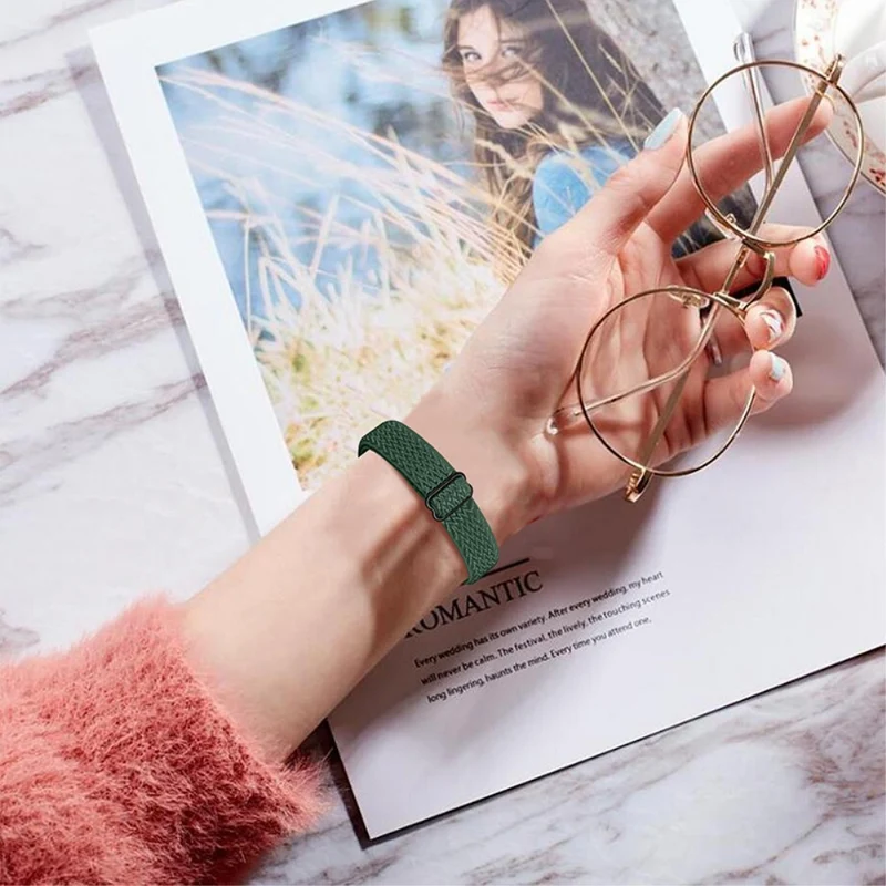 Sehr bequem Fitbit Luxe Textil / Nylon armband