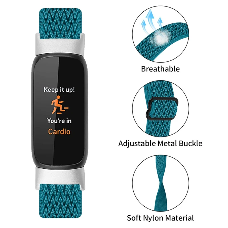 Sehr bequem Fitbit Luxe Textil / Nylon armband