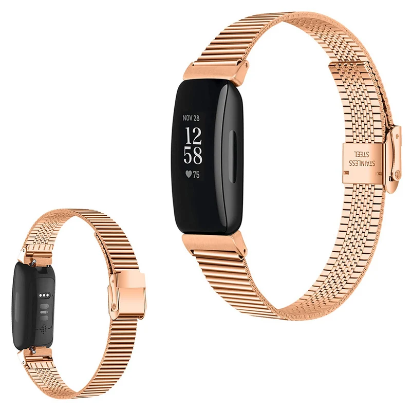 Unglaublich angenehm Fitbit Inspire 2 Metall armband