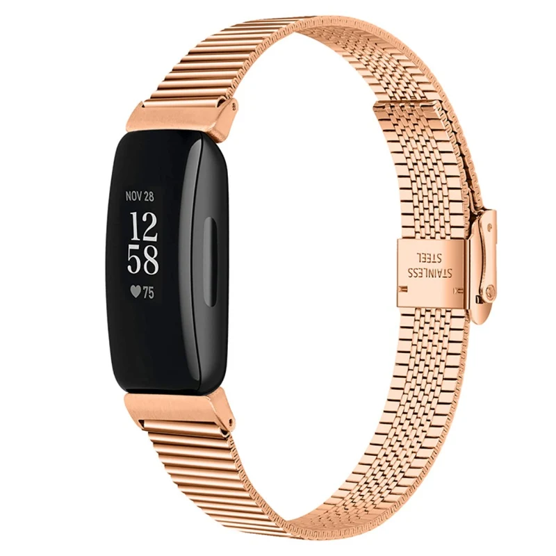 Unglaublich angenehm Fitbit Inspire 2 Metall armband