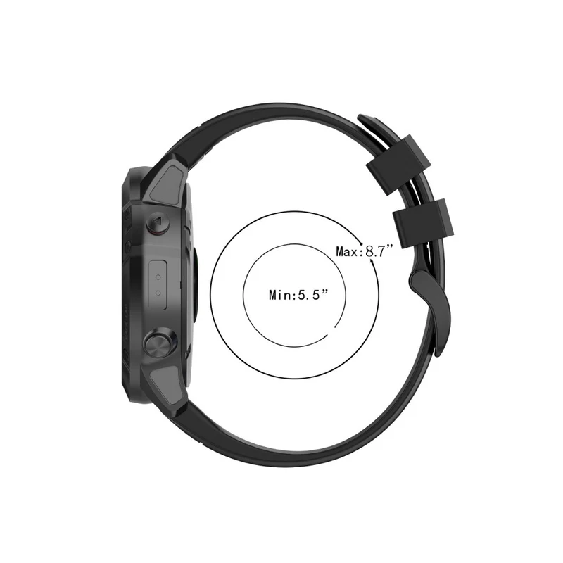 Stilvoll Garmin Fenix 7S Silikon / TPU armband