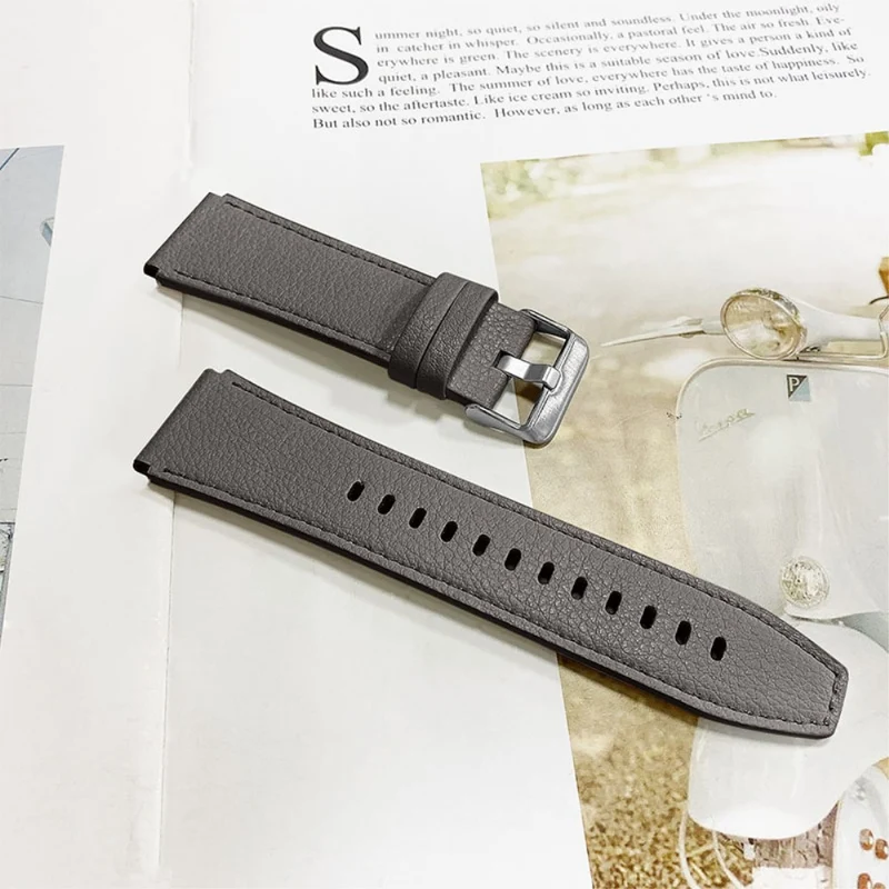 Super cool Garmin Vivoactive 4 Echtes Leder armband