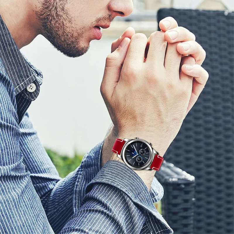 Fantastisch Xiaomi Mi Watch Color Echtes Leder armband