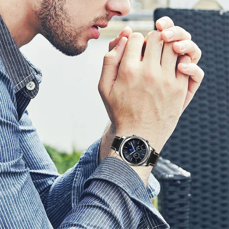 Fantastisch Xiaomi Mi Watch Color Echtes Leder armband