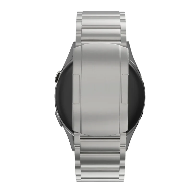 Bandz Garmin Vivoactive 4s Titan-Gliederarmband (Silber)