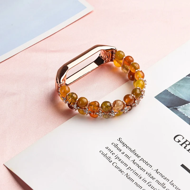 Süß Xiaomi Mi Smart Band 4 / Xiaomi Mi Band 3 Stein armband