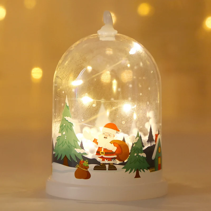 LED Weihnachtsbeleuchtung Glaskuppel