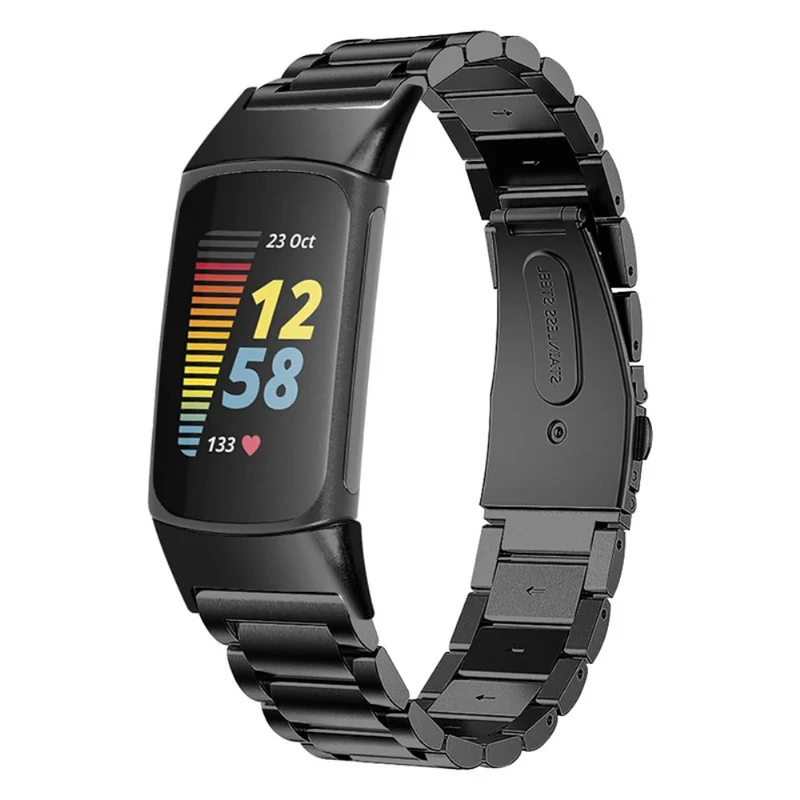 Mega zäh Fitbit Charge 5 Metall und Strass armband