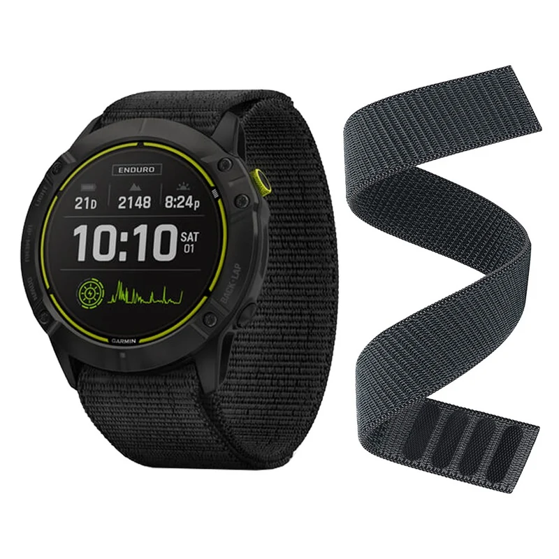 Auffallend nett Universell Garmin Textil / Nylon armband