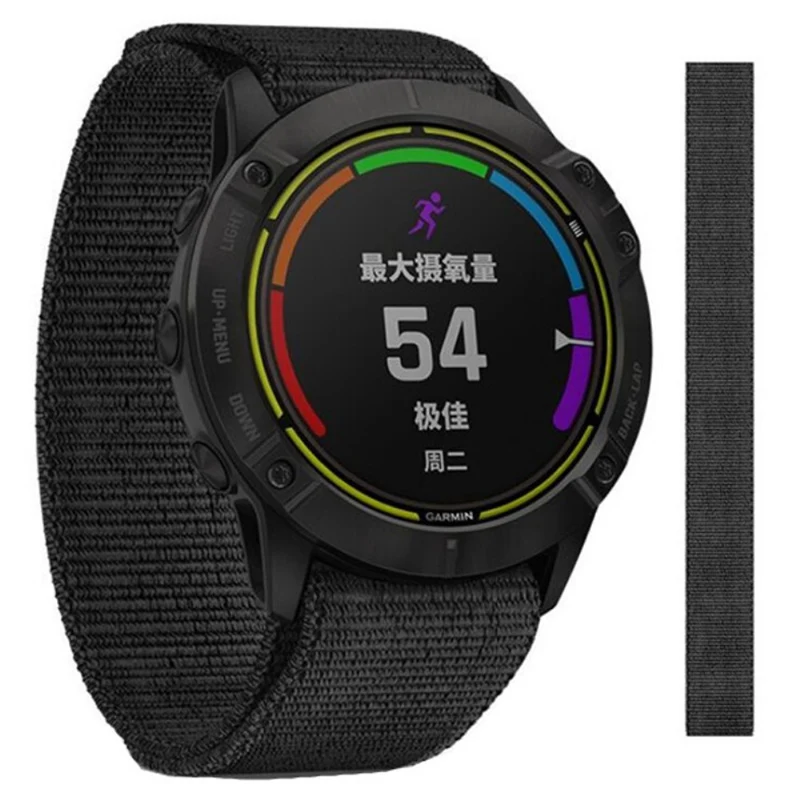 Auffallend nett Universell Garmin Textil / Nylon armband