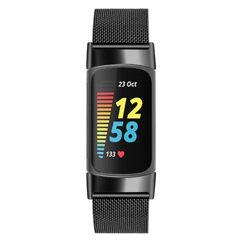 Absolut modisch Fitbit Charge 5 Metall armband