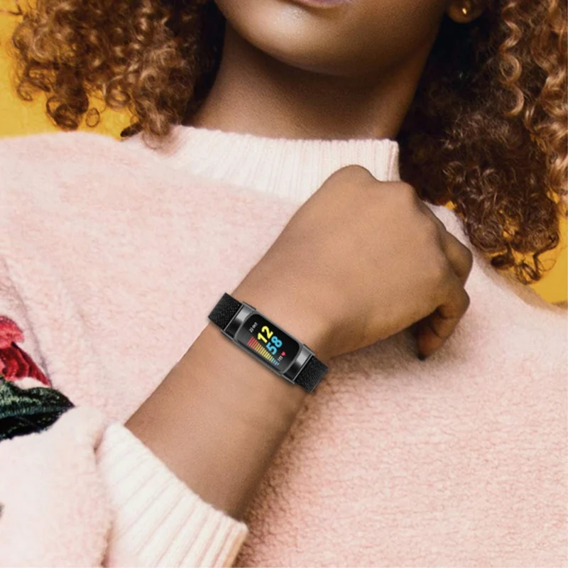 Absolut modisch Fitbit Charge 5 Metall armband