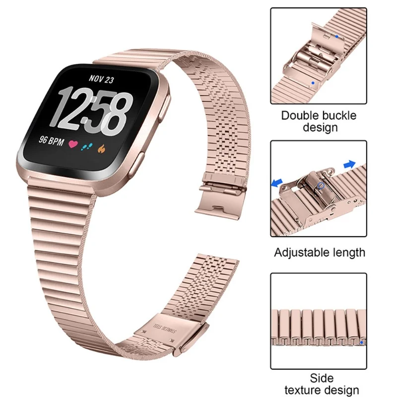 Bequem Fitbit Versa 2 / Fitbit Versa Lite Metall armband