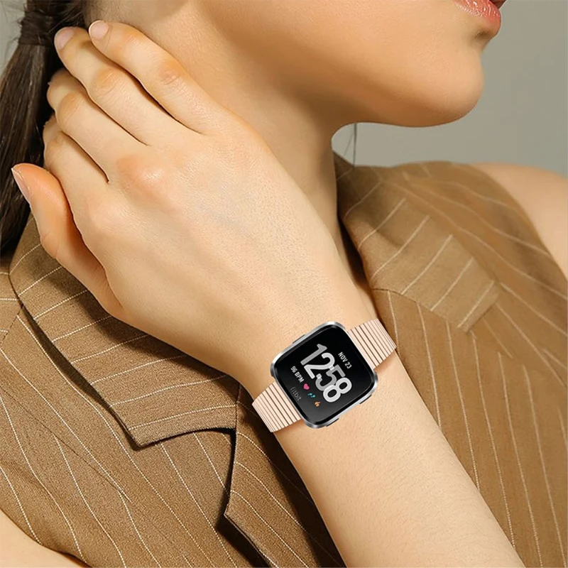Bequem Fitbit Versa 2 / Fitbit Versa Lite Metall armband
