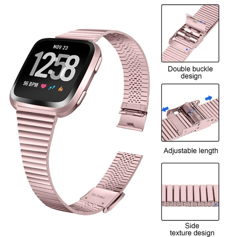 Bequem Fitbit Versa 2 / Fitbit Versa Lite Metall armband