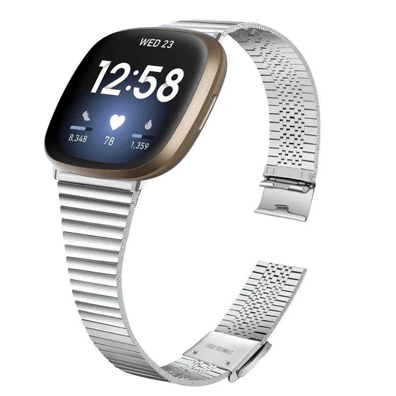 Bemerkenswert fantastisch Fitbit Versa 3 Metall armband
