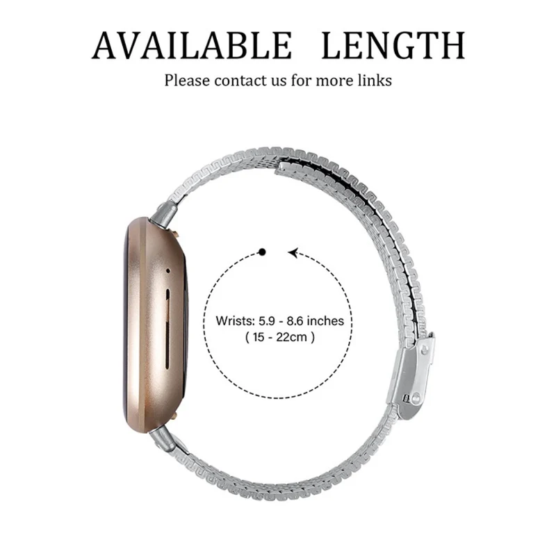 Bemerkenswert fantastisch Fitbit Versa 3 Metall armband