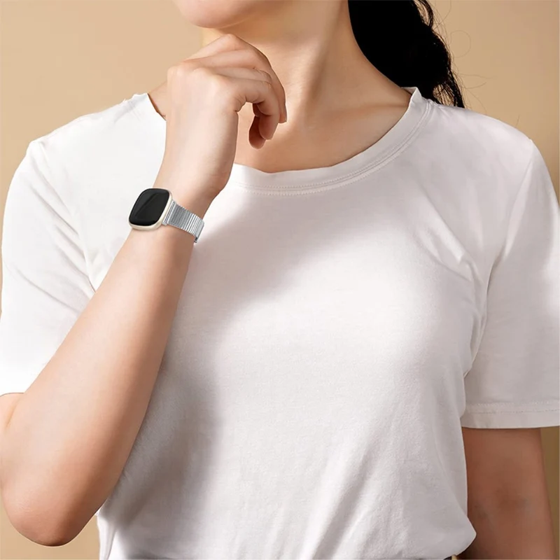 Bemerkenswert fantastisch Fitbit Versa 3 Metall armband