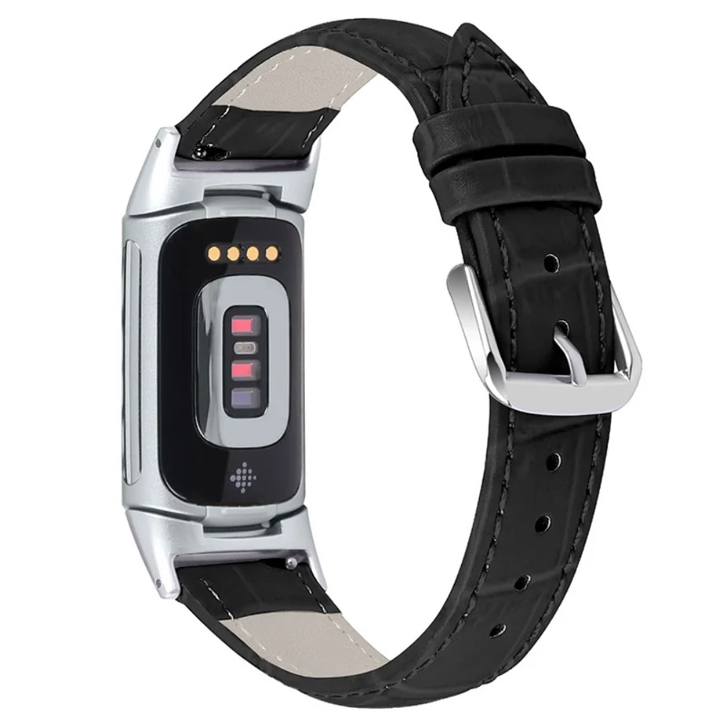 Super cool Fitbit Charge 5 Echtes Leder armband