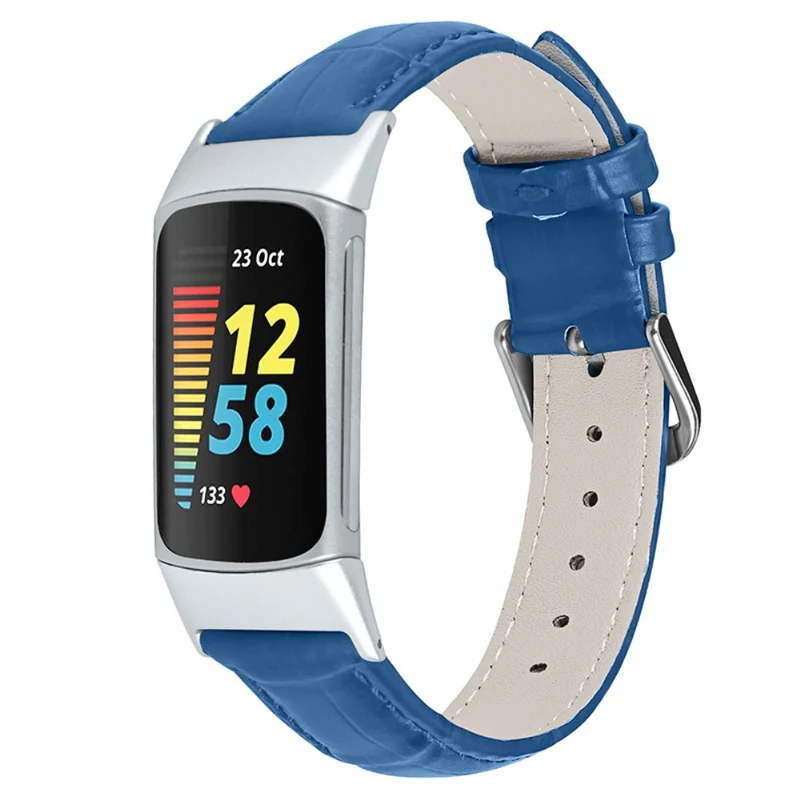 Super cool Fitbit Charge 5 Echtes Leder armband