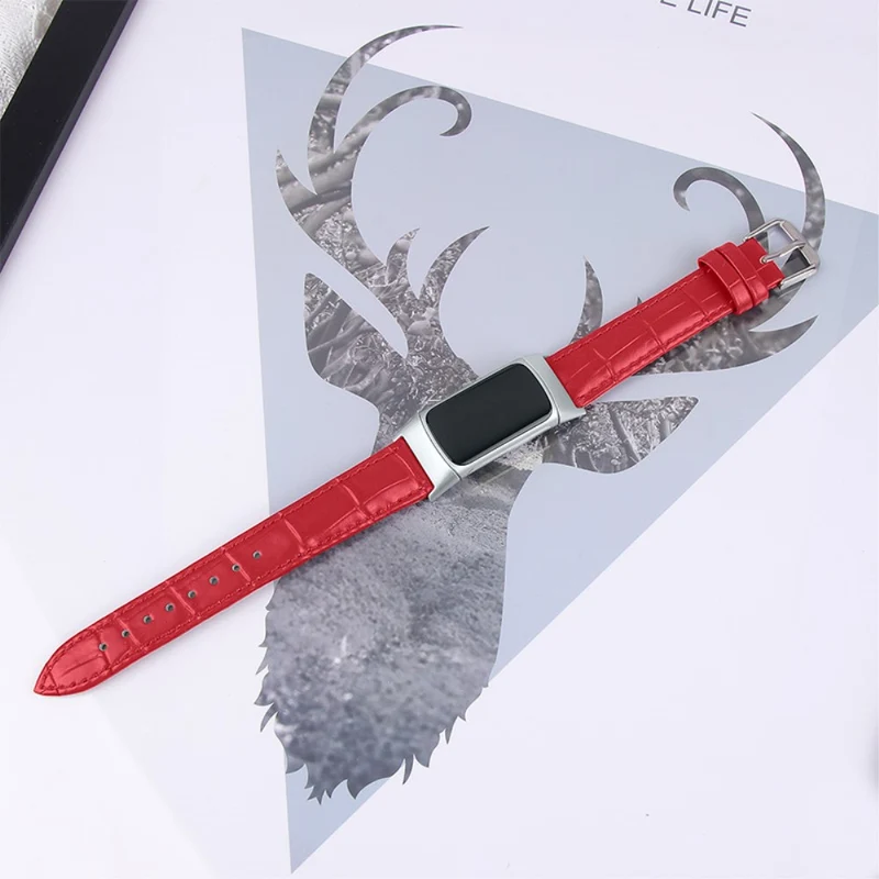 Super cool Fitbit Charge 5 Echtes Leder armband