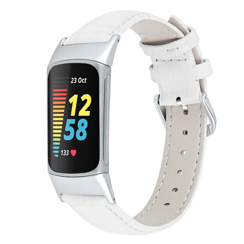 Super cool Fitbit Charge 5 Echtes Leder armband