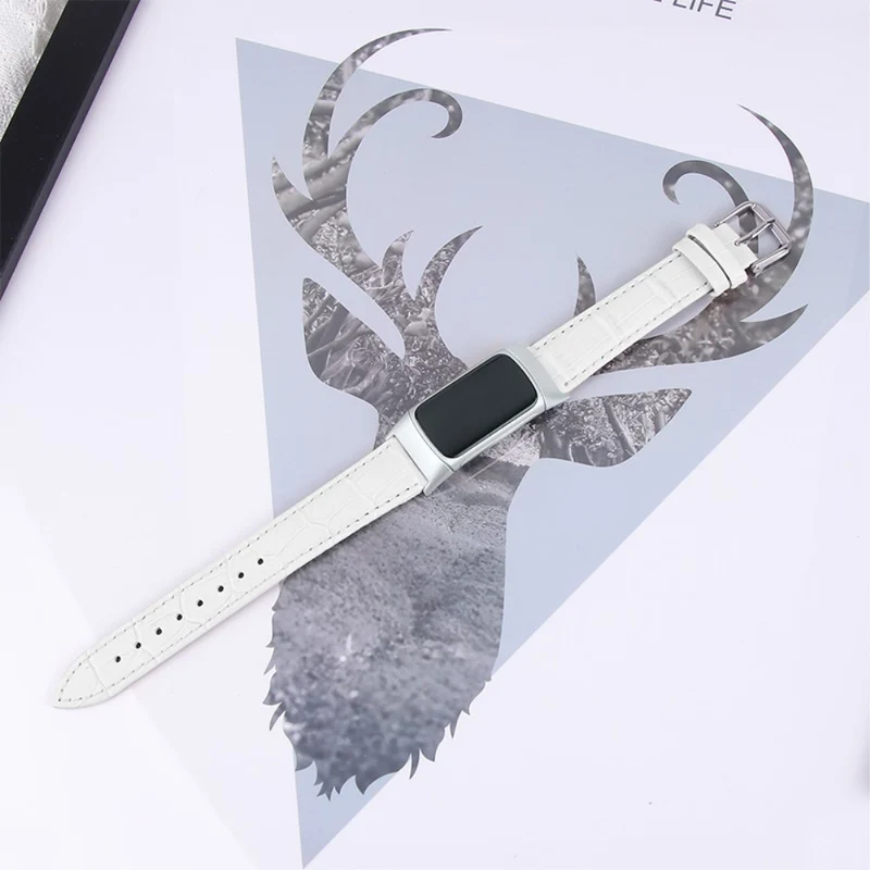 Super cool Fitbit Charge 5 Echtes Leder armband