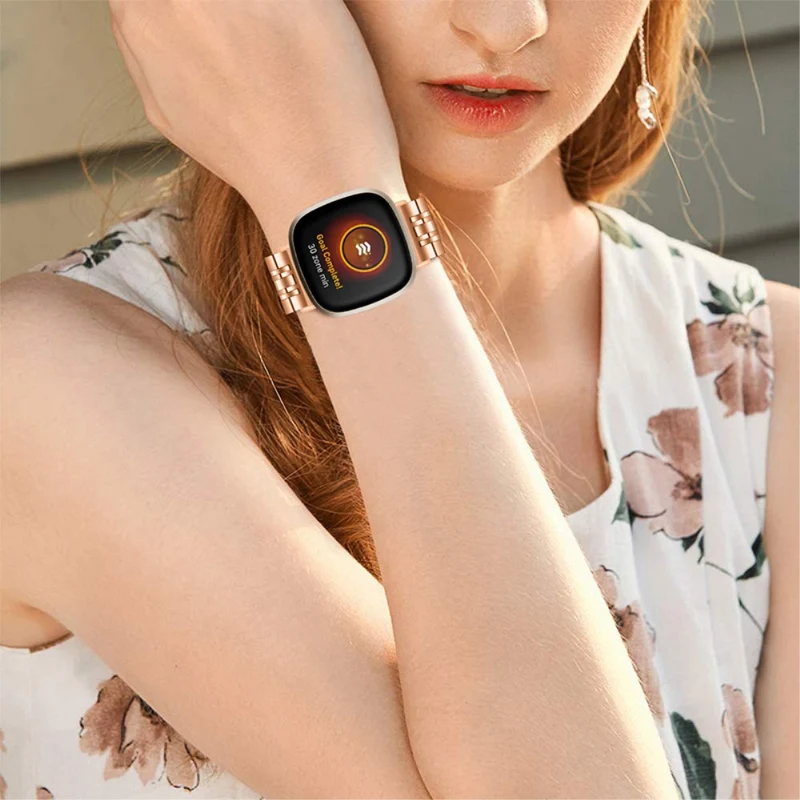 Mega angenehm Fitbit Versa 3 Metall armband