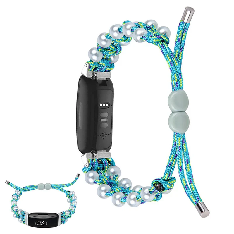 Unglaublich schön Fitbit Inspire 2 Textil / Nylon armband
