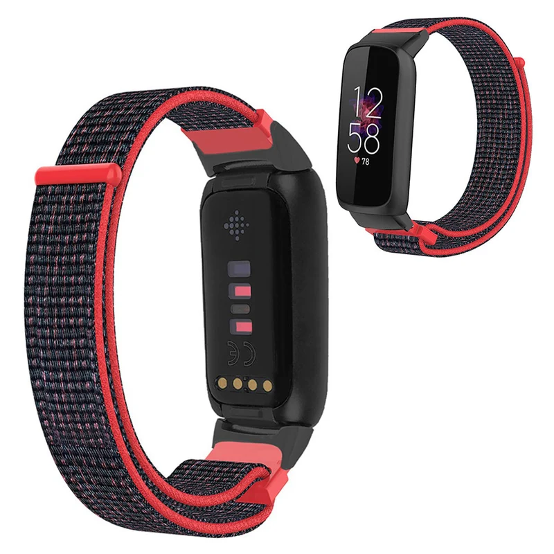 Super gut Fitbit Luxe Textil / Nylon armband