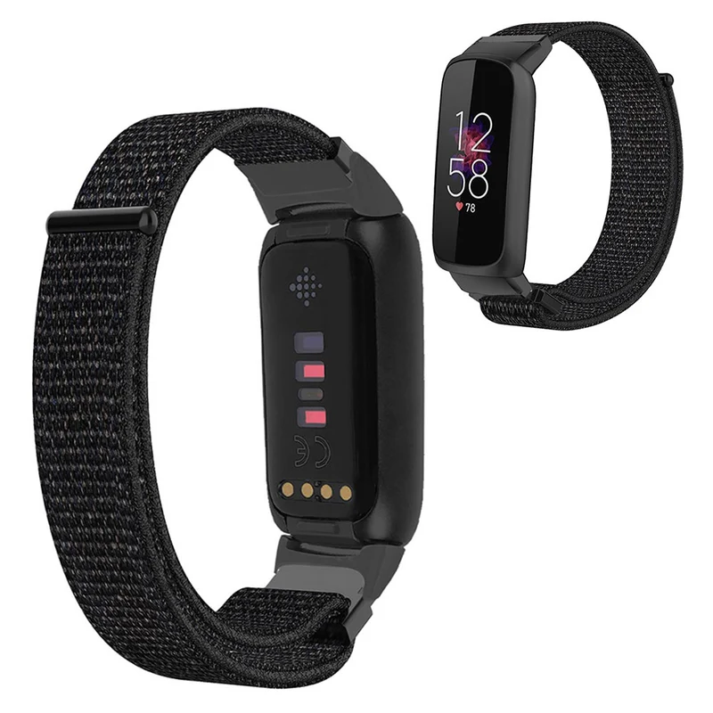 Super gut Fitbit Luxe Textil / Nylon armband