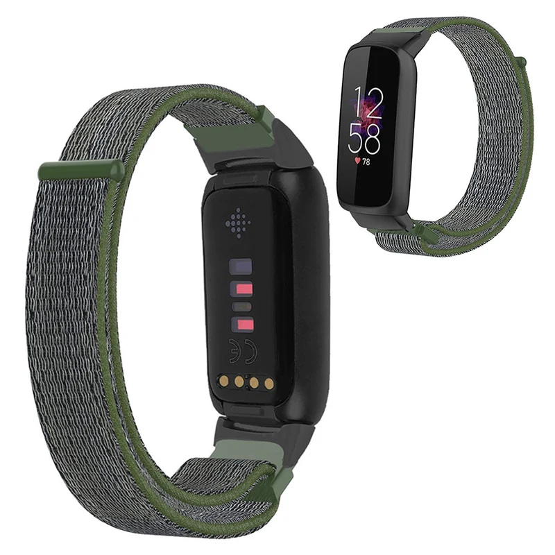 Super gut Fitbit Luxe Textil / Nylon armband