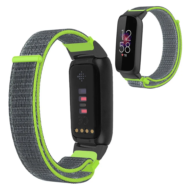 Super gut Fitbit Luxe Textil / Nylon armband