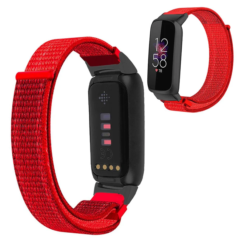 Super gut Fitbit Luxe Textil / Nylon armband