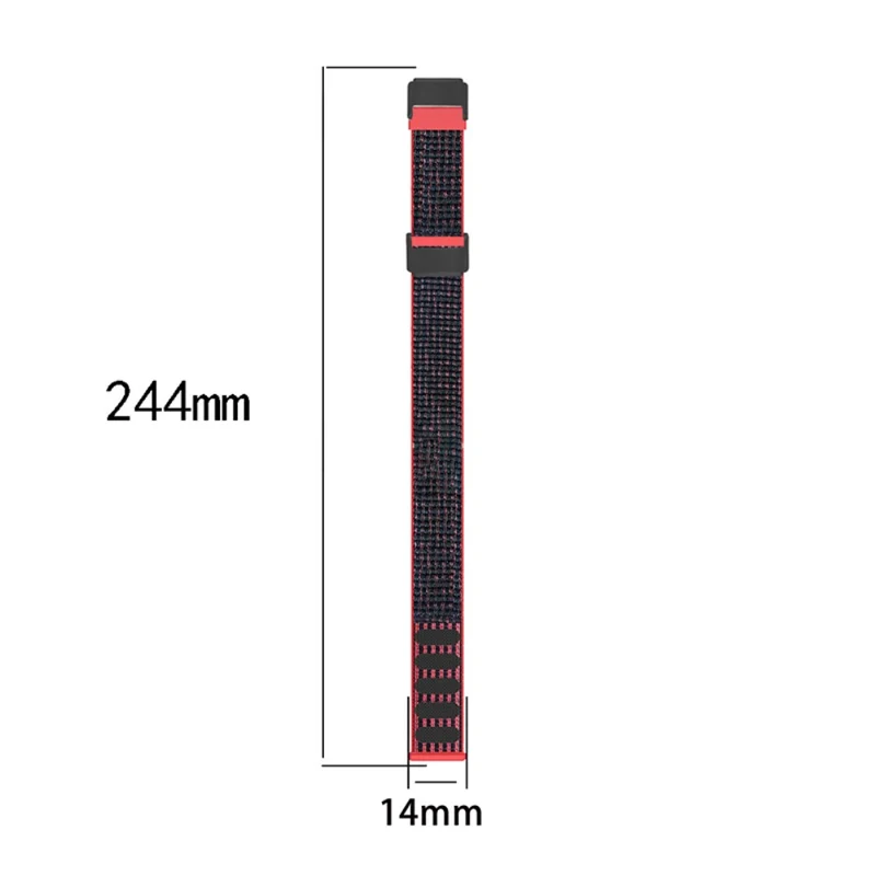 Super gut Fitbit Luxe Textil / Nylon armband
