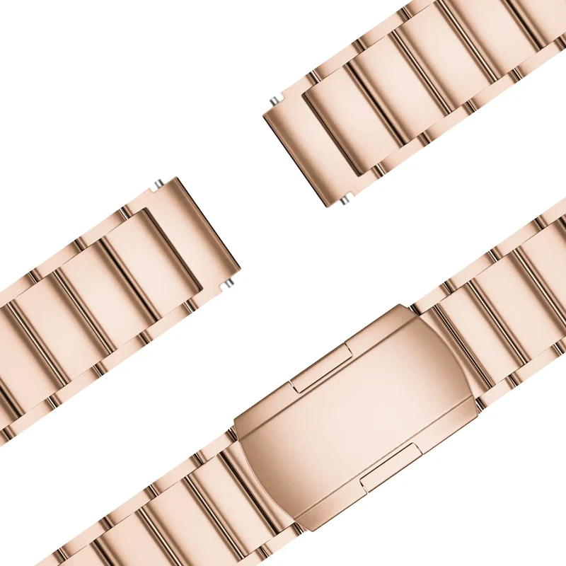 Bandz Garmin Vivomove 3s Titan-Gliederarmband (Roségold)