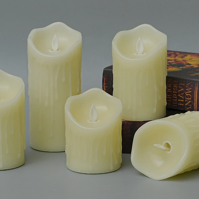 LED-Flammenlose Kerze