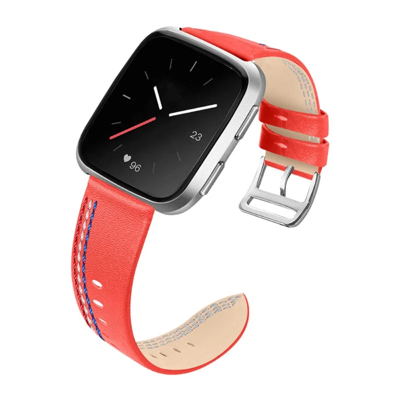 Süß Fitbit Versa 2 / Fitbit Versa Lite Echtes Leder armband