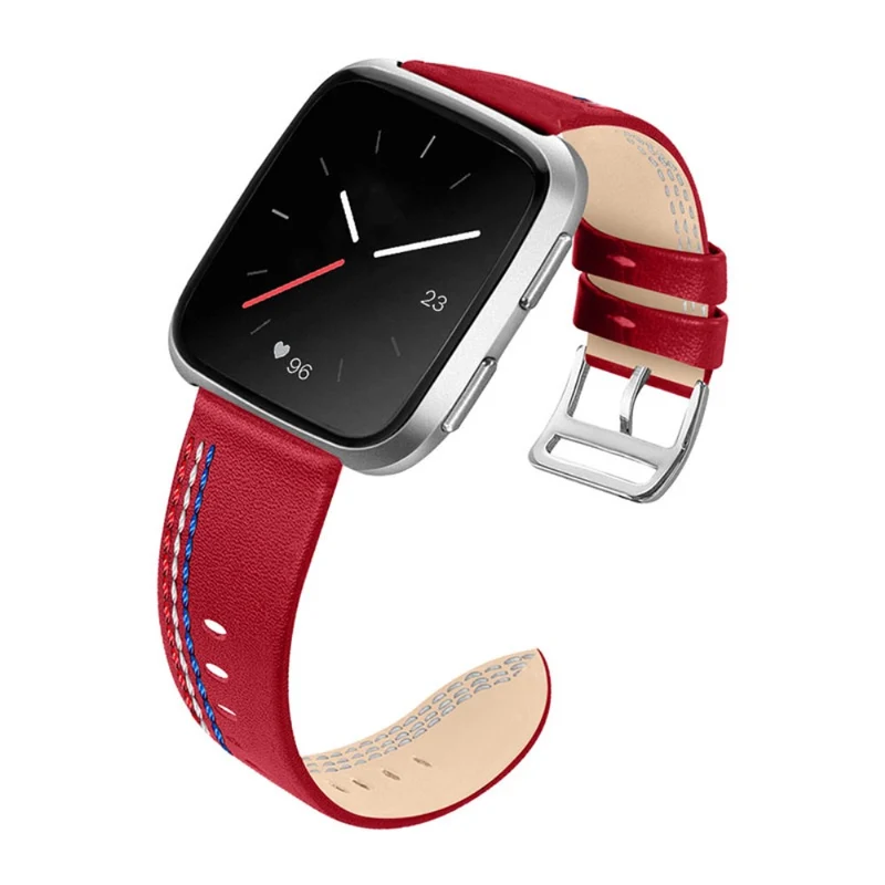 Süß Fitbit Versa 2 / Fitbit Versa Lite Echtes Leder armband