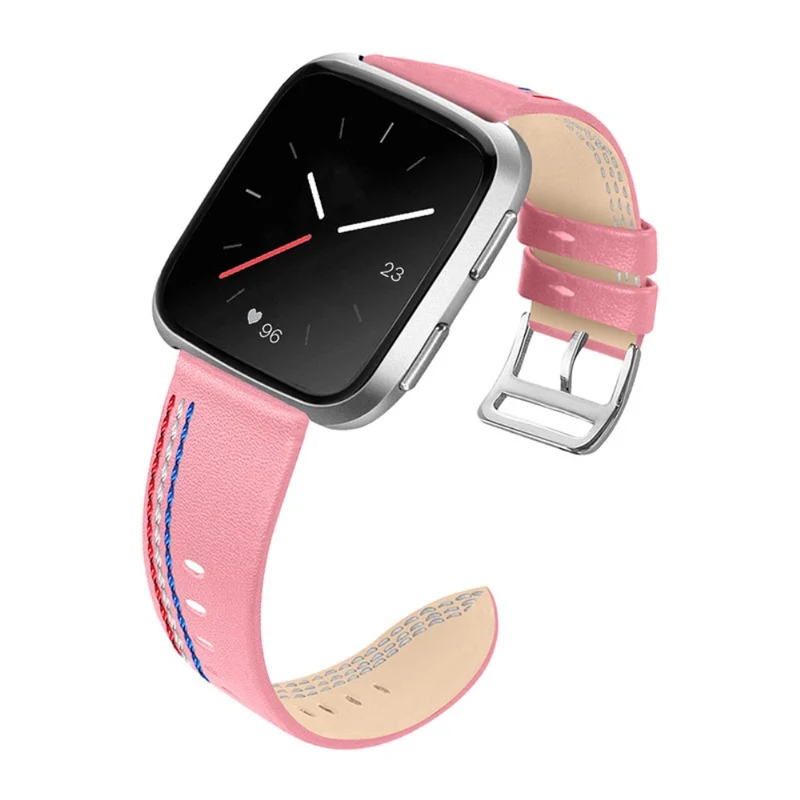 Süß Fitbit Versa 2 / Fitbit Versa Lite Echtes Leder armband