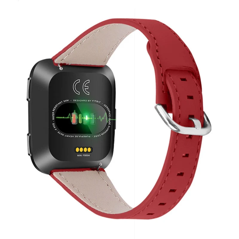Süß Fitbit Versa 2 / Fitbit Versa Lite Echtes Leder armband