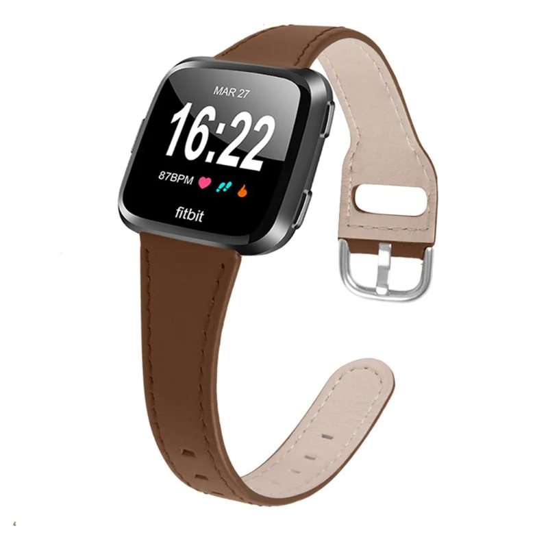Süß Fitbit Versa 2 / Fitbit Versa Lite Echtes Leder armband