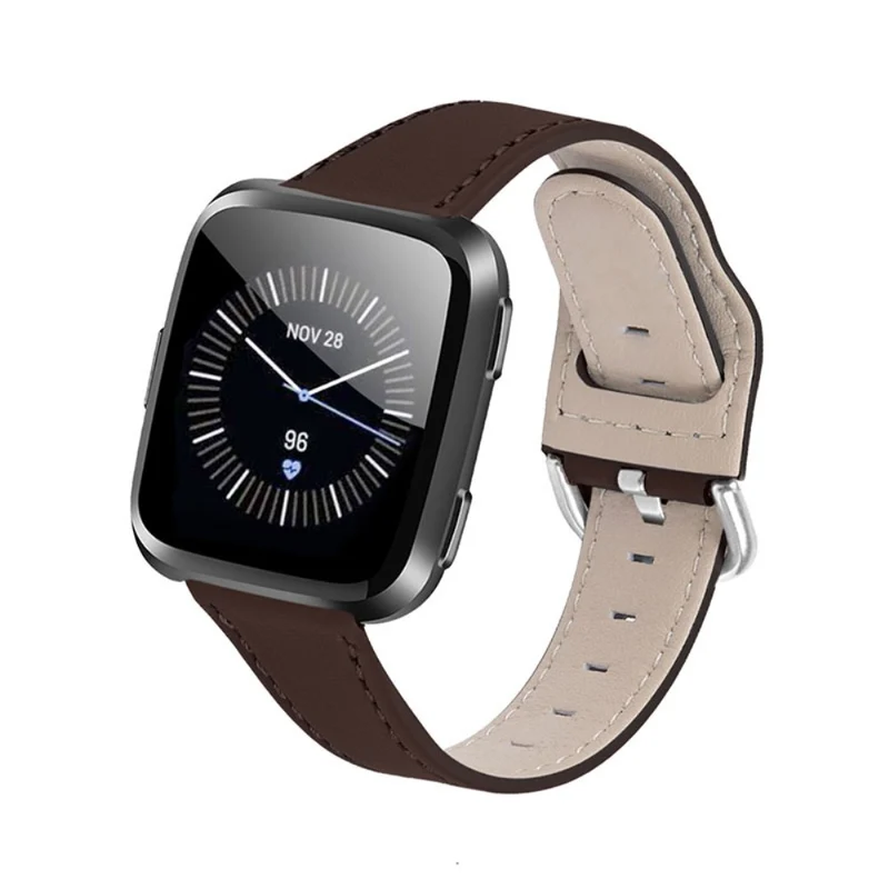 Süß Fitbit Versa 2 / Fitbit Versa Lite Echtes Leder armband