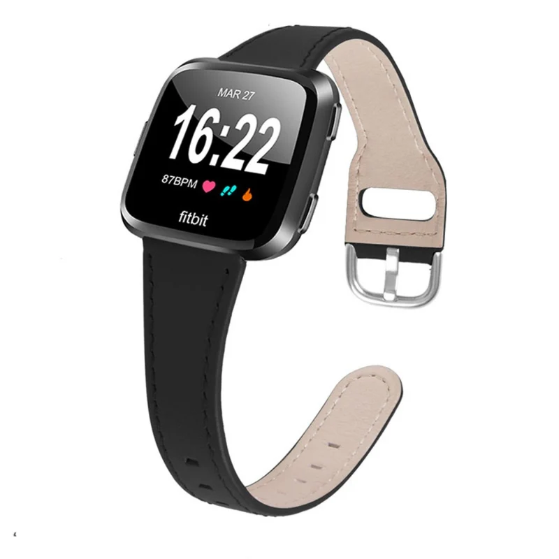 Süß Fitbit Versa 2 / Fitbit Versa Lite Echtes Leder armband
