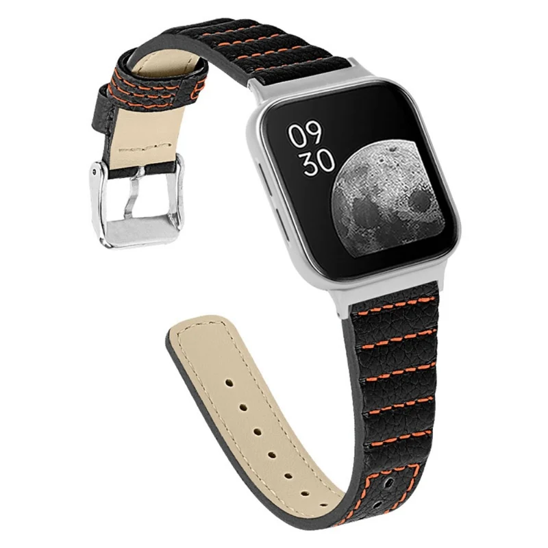 Absolut zuverlässig Oppo Watch (41mm) Echtes Leder armband