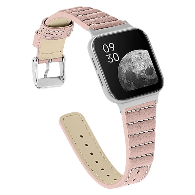 Absolut zuverlässig Oppo Watch (41mm) Echtes Leder armband