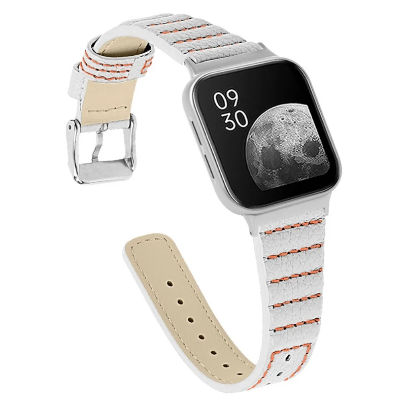 Absolut zuverlässig Oppo Watch (41mm) Echtes Leder armband