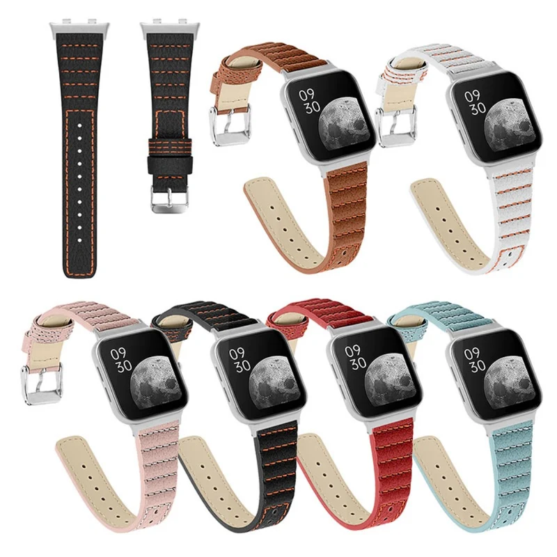 Absolut zuverlässig Oppo Watch (41mm) Echtes Leder armband